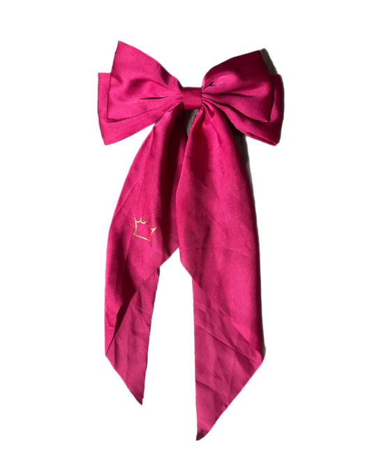 Magenta Princess Bow